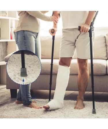 ciyeu 8 Pcs Walker Ski Glider Replacement Kit - Anti-Slip Plastic Walking Aid Parts Accessories - Buy Online on GoSupps.com