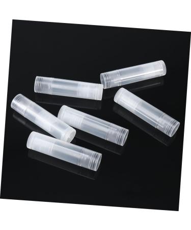 BIUDECO 100pcs Empty Lipstick Tube Empty Lip Gloss Tubes Lip Gloss Holders Lip Balm Tubes for DIY Clear Pp - Buy Online on GoSupps.com