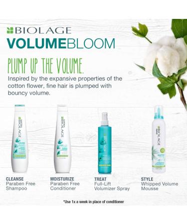 Biolage Styling Whipped Volume Mousse - Medium Hold for Body, Control, and Shine | Paraben-Free, Vegan | 8.5 Oz - Buy Online on GoSupps.com
