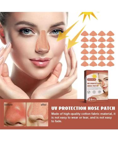 Buy JHialG 24 Pcs UV Protection Nose Patches - Sun Protection for Men & Women Prevent Browning Ideal for Sports & Outdoor Activities - Buy Online on GoSupps.com