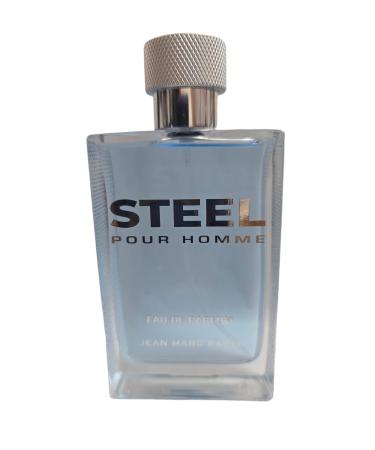 JMP Men's Steel Pour Homme Eau De Parfum 3.4 fL Oz Unboxed