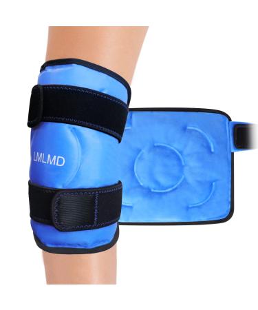 LMLMD Ice Pack for Knee Pain Relief Knee Ice Pack for Injuries Reusable Best for Meniscus Tear Bursitis Pain Recovery and Rheumatoid Arthritis