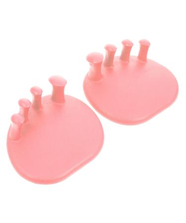 Healifty 1 Pair Arch Trainer Bunion Protector Gel Toe Stretcher Bunion Splint Sport Accessories Thumb Spica Splint Foot Toe Correction Board Foot Toe Bone Straightener Foot Toe Straightener 11X10X6CM Pink