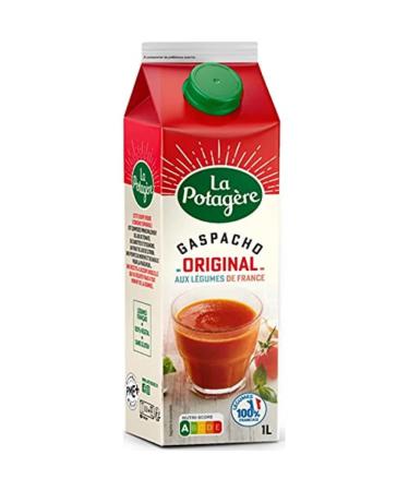 La Potagère Gaspacho Tomatoes and Vegetables, 1L