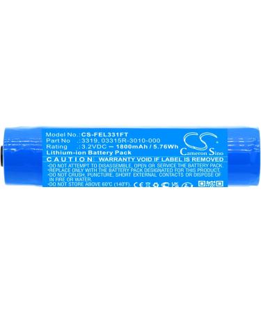 DCH 1800mAh Battery Replacement for Pelican 3315R-RA 3315R 03315R-3010-000 3319 - International Shipping Available - Buy Online on GoSupps.com