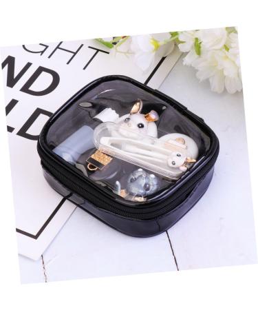 Partykindom 3PC Lip Gloss Kit - Portable Container for Lip Gloss Contact Lens Cases & Accessories | Travel-Friendly Tweezing Rack - Buy Online on GoSupps.com