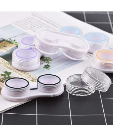 KISEER 15 Pack Clear Contact Lens Case Storage Kit - Cute Holder Container - Buy Online on GoSupps.com