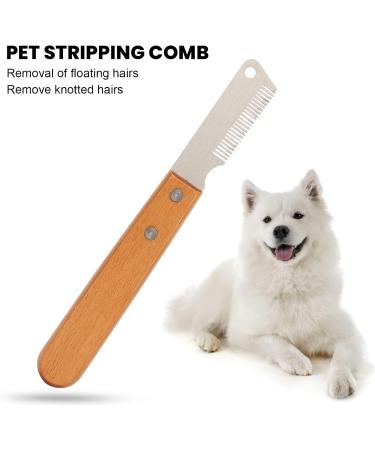 Pet Stripping Dog Comb Dog Coat Stripping Knife Stripping Knife For Dogs Dog Stripping Knife Dog Stripping Tool Multifunction Dog Stripping Knife Remove Floating Hair for Dogs for Pets - Buy Online on GoSupps.com
