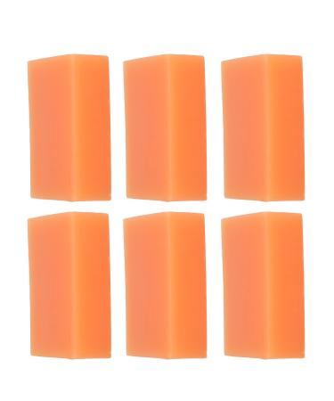 Savon 6 Pi ces Savon au Curcuma claircissant pour le Corps Hydratant Nettoyant Doux Huile D'arbre th Savon pour la Peau 65g