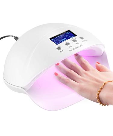 SH-RuiDu LED nail dryer 50W UV LED nail lamp with 3 timer settings for nail curing gel nail polish