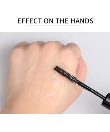Clear Eyebrow Setting Gel Eyebrow Styling Liquid with Mascara Brush Long Lasting Waterproof Non-Marking Clear Eyebrow Gel - Buy Online on GoSupps.com