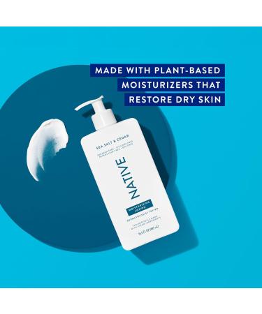 Native Body Lotion | Plant-Based Moisturizers for Men & Women | Restores Dry Skin with Sea Salt & Cedar - 16.5 fl oz - Buy Online on GoSupps.com