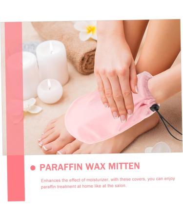 minkissy 2 Pairs Wax Thermal Insulation Gloves Moisturizing Gloves Socks Paraffin Wax Booties Cracked Heel Socks Wax Gloves Paraffin Bath Mitt Spa Plush Moisturizing Socks Work Hand - Buy Online on GoSupps.com