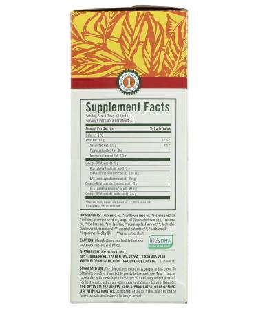 DHA Oil Blend 17 Ounces | Omega 3-6-9 Supplement | International Shipping Available - Buy Online on GoSupps.com