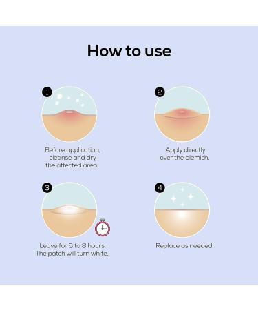 Hanhoo Extra Strength Blemish Patch | Hydrocolloid Acne Spot Treatment with Salicylic Acid | Vegan & Cruelty-free | 36 Count - Buy Online on GoSupps.com