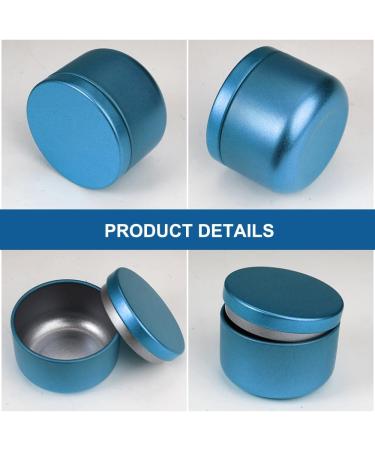12-Pack 50ml Aluminum Empty Cream Jars with Stickers & Spatulas - Ideal for Cosmetics Lotions & Travel - Buy Online on GoSupps.com