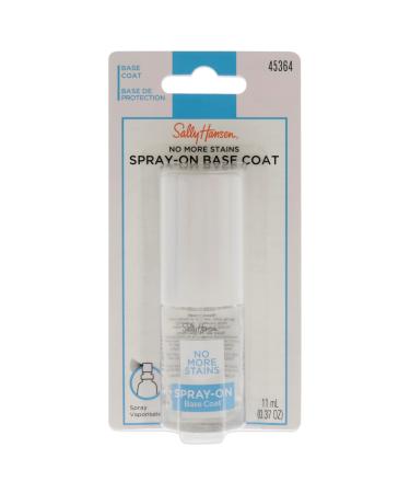 Sally Hansen Treatment No More Stains Base Coat  0.37 Fluid Ounce 0.37 Fl Oz (Pack of 1)