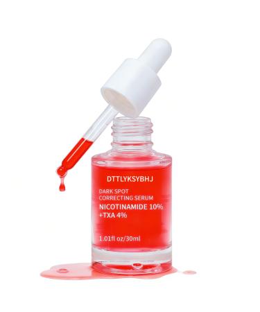 Niacinamide 10% TXA Serum - Brightening & Clarifying Facial Serum with Tranexamic Acid 4% Arbutin 2% Hyaluronic Acid - for Dark Spots Hyperpigmentation Melasma & Radiant Glass Skin - 30ml