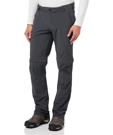 Sch ffel Men's Pants Folkstone Zip Off versatile men's trousers with zip-off function lightweight hiking trousers for summer 54 Asphalt