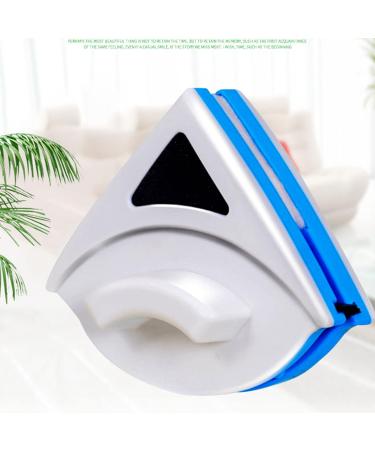 Double Sided Magnetic Window Cleaner Shape Glass Wiper with Super Absorbent Pad for Sliding Doors Mirrors Shower Screens - Buy Online on GoSupps.com