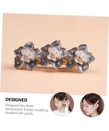 Beaupretty 1pc Clip Hair Accessories Metal Hair Clips for Women Faux Pearl Hair Clip Trendy Hair Clips Flower Hairpin Decorative Hair Clips Pearl Tiara Issue Card Miss Alloy Etc. Temperament - Buy Online on GoSupps.com