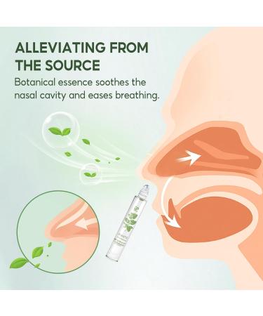 DoctorPro Nasal Essential Oil Roll-On 10ml (.33 fl oz) with 100% Natural Plant Extracts and Oils Coconut Oil Magnolia Bud & Frankincense for Sinus Allergies Stuffy Nose - Buy Online on GoSupps.com