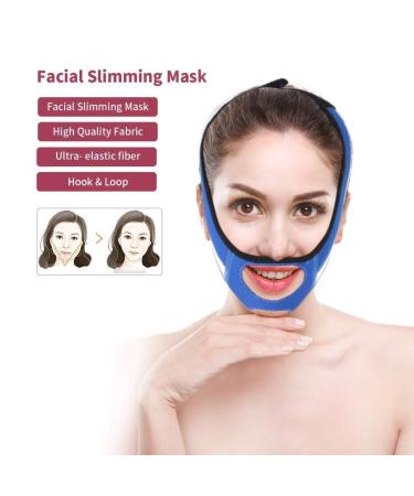 Face Slimming Cheek Mask - Lifting & Tightening Skin Bandage for Double Chin Removal | Facial Relaxation Strap Belt for Sleeping - Buy Online on GoSupps.com