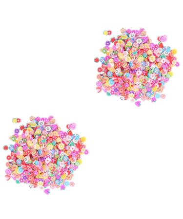 Healeved 10000 Pcs Fruit Slices So Body Spray Lemon Slice Nail Art Fruit Nail Slices Flower Nail Slices Fruit Charms Flatback Buttons So Decor Nail Stickers Flash Accessories 3d