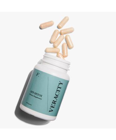 Veracity DIM Detox Supplement - Estrogen & Progesterone Support for Women | Hormone Balance Clear Skin Immune Health - Gluten Free 60 Caps - Buy Online on GoSupps.com