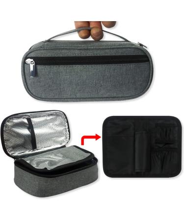 KNFFSAAJL Insulin Case Bag Portable Insulin Cooling Pack Insulin Cooler Travel Case Insulated Diabetic Bag with Handle Insulin Organizer Carrying Bag Lightweight for Home Travel Insulin Pens - Buy Online on GoSupps.com