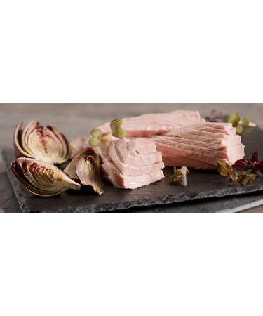 Saupiquet Rio Mare Gourmet Tuna Fillets in Glass Jar - Natural Oil-Free High Protein Handcrafted Premium Quality 180g (1 Pack) - Perfect for Special Occasions - Buy Online on GoSupps.com
