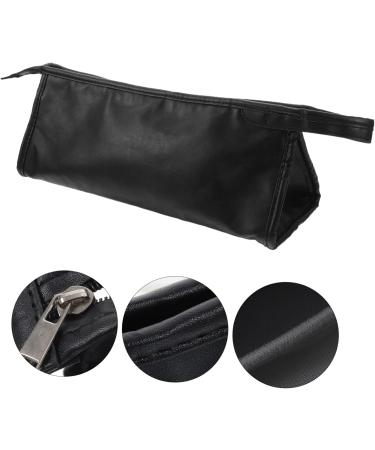 Hair Dryer Storage Bag Travel Hair Curler Travel Organizer Bags Organizer Bags for Travel Carrying Bag Pu Black Portable Blow Dryer Curling Iron Travel Curling Wand - Buy Online on GoSupps.com