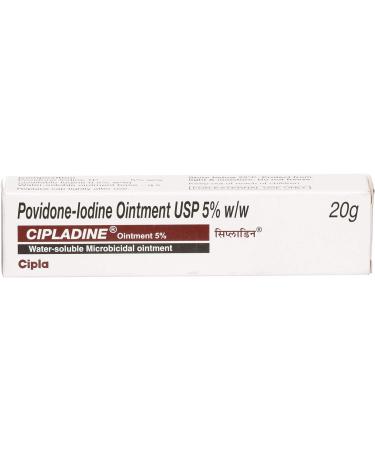 Cipladine Ointment 20gm - Fast-Acting Antiseptic Ointment - Buy Online on GoSupps.com