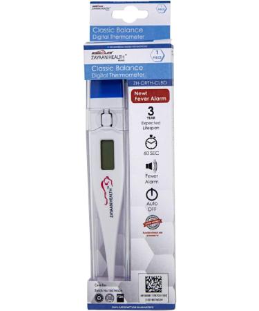 Classic Balance Digital Thermometer - High Accuracy Fast Response Rigid Sensor Tip Blue | International Shipping Available - Buy Online on GoSupps.com