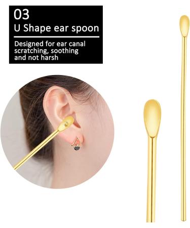 Ear Wax Removal Rust Proof Ear Spoon Spiral for Kids for Adults for Children for Parents - Buy Online on GoSupps.com