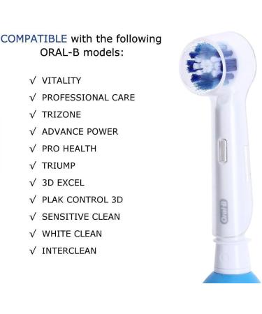FLM Toothbrush Caps BHT016 - 4 Pack Protective Caps for Oral-B Electric Toothbrush Heads | Travel & Home Use - Buy Online on GoSupps.com