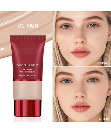  SONGVISON Blur Balm Base: Lightweight matte BB cream with buildable full coverage for instant radiance and flawless makeup hypoallergenic oil-free formula long-lasting all-day wear - Buy Online on GoSupps.com