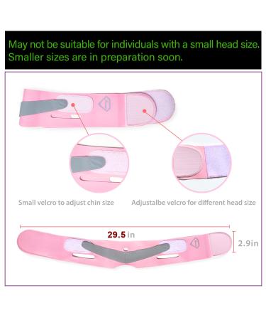 ELLOCY V Line Face Toning Belt - Reusable Facial Strap for Wrinkle Reduction and Sagging Face Stimulations - Buy Online on GoSupps.com