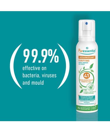 Buy PURESSENTIEL Purifying Essential Oil Spray 75 ML - Natural Aromatherapy for Home & Travel | International Shipping Available - Buy Online on GoSupps.com
