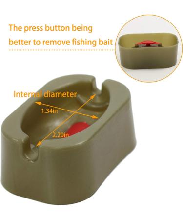 Inline Method Feeders Set with Quick Release Moulds - Carp Fishing Bait Holder Tool - Buy Online on GoSupps.com