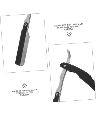 Beaupretty 3-Pack Stainless Steel Razors - Rustproof Beard Cutter for Men - Vintage Style Shaving Knives - Buy Online on GoSupps.com