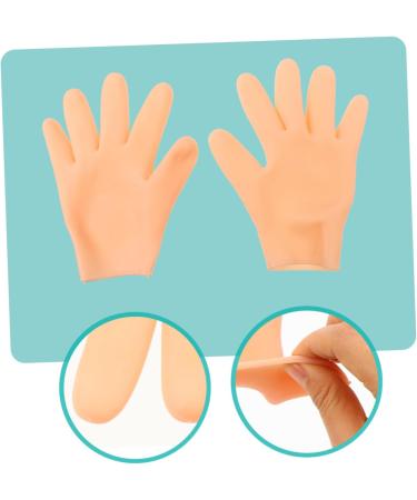 minkissy 1 Pair Moisturizing Gloves Moisture Gloves for Dry Hands Gloves Black Cotton Gloves Women Repairing Gloves Sleeping Gloves Hand Softening Miss Sebs Hand Cream Fingerless 21.5X11.5cm - Buy Online on GoSupps.com