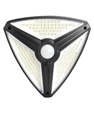 Courtyard Light Waterproof Triangle Solar Energy Light 3 Modes Outdoor Motion Sensor Led Street Terrace Courtyard Playground Lamp (Color : 150cob) (138smd)