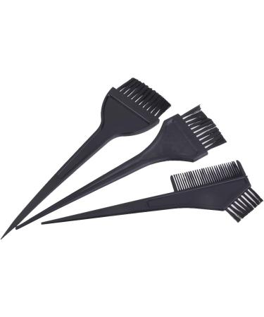 Cutefly Salon Hair Color Dye Bowl Comb Brush Set - Professional Hairdressing Tint Tools in Black for Flawless Application - Buy Online on GoSupps.com