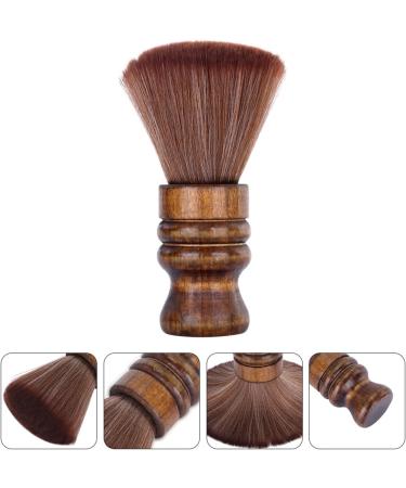 minkissy 1pc Hair Brush Barber Brush Cleaning Sponges Mini Neck Duster Barber Neck Brush Soft Shaving Hair Sponge Neck Cleaner Hair Shaving Brush The Face Care Brush Wood Handle 15X4.5X4.5cm As Shown - Buy Online on GoSupps.com