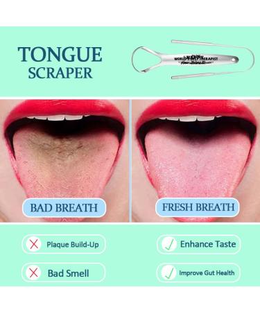 Appreciation Thank You Gifts for Dentists | Tongue Scraper & Dental Assistant Gifts for Adults | Perfect Birthday & Christmas Gifts for Family & Friends - Buy Online on GoSupps.com