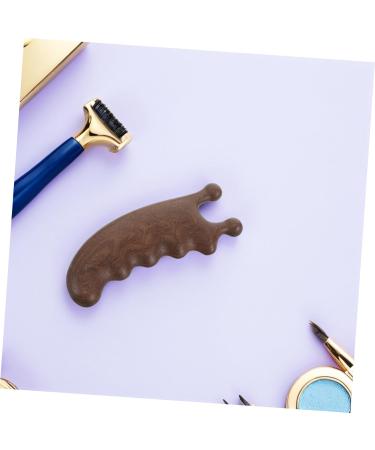 2pi ces Peigne De Massage Bois De Santal Naturel Avec Poign e Outil De Grattage Pour Chevelu Et Am lioration Sommeil - Buy Online on GoSupps.com