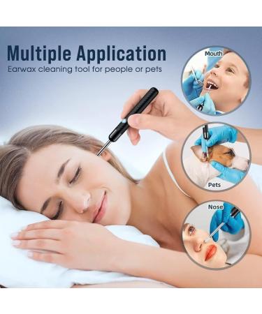 Ear Wax Removal Tool with 1080P Camera & 6 Ear Picks for iPhone, iPad, Android - Black - Buy Online on GoSupps.com