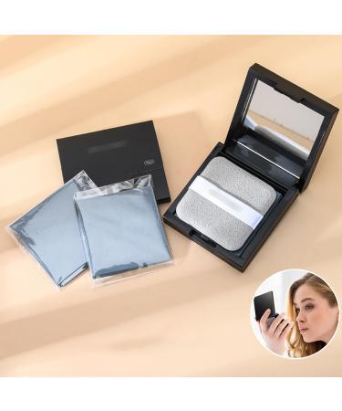 Oil Blotting Paper with Puff Premium Facial Cleansing Kit - Makeup Tools and Facial Tools for Oily Skin with Oil-Absorbing Paper Set (1PC) - Buy Online on GoSupps.com