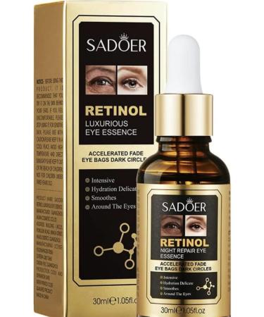 SUERO FACIAL RETINOL EYES NIGHT REPAIR 30 ml Gold